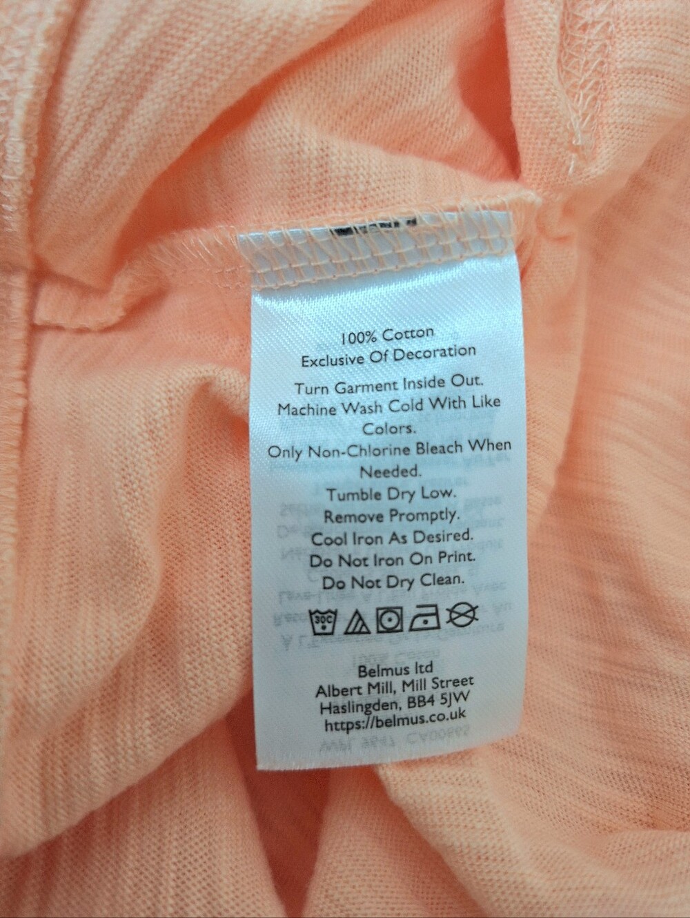 Eddie Bauer Women Waverly Lightweigh Cotton Peach Slub Full-Zip Sweatshirt Large - Picture 9 of 9